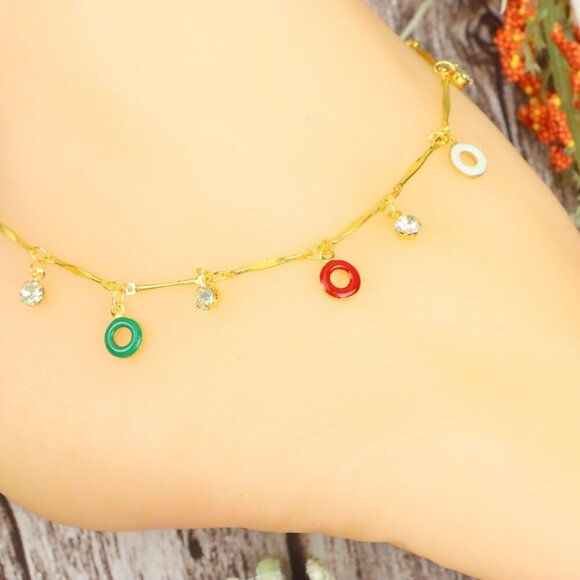 "Dainty Anklet for Women – Elegant Everyday Jewelry & Perfect Gift | MLCRC1310 - Picture 9 of 10